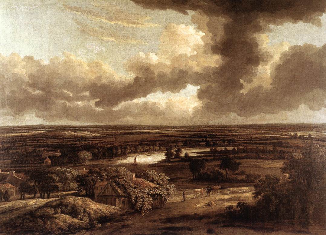 Philips Koninck Dutch Landscape Viewed from the Dunes